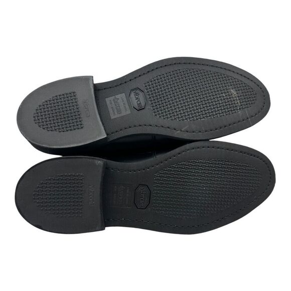 Bates Men's Oxford Dress Shoes Size 12 Black Leather Vibram Sole New Old Stock - Picture 7 of 13